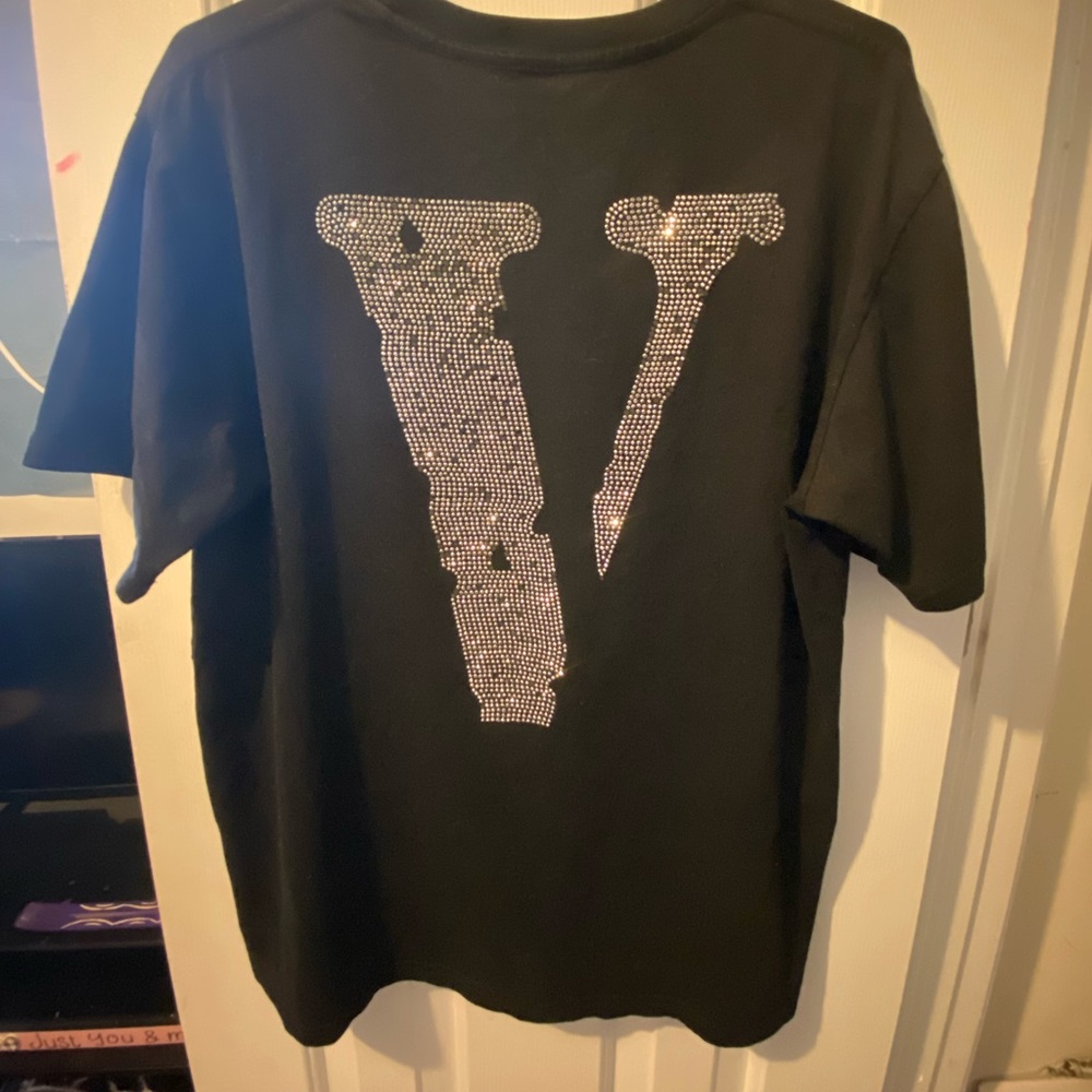 VLONE FRIENDS ‘rhinestones T-shirt’ Xl